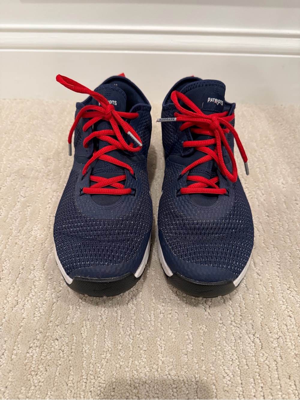 Nike Air Max Typha 2 NFL Patriots men's shoes.